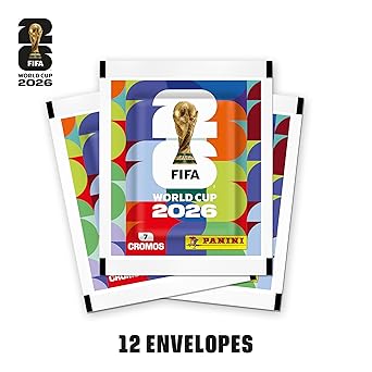 Kit com 12 Envelopes de Figurinhas